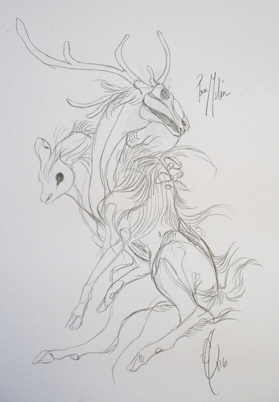 Elk, Child of the Swan T.1 - Dédicace