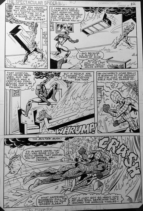 Spectacular Spider Man #63 by Greg Larocque, Jim Mooney - Comic Strip
