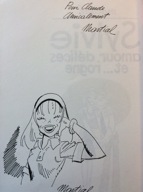 Sylvie by Martial - Sketch