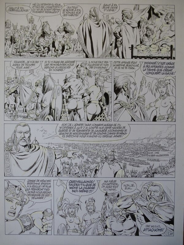 Jean-Yves Mitton, Vae Victis Tome 10 Planche 25 - Comic Strip