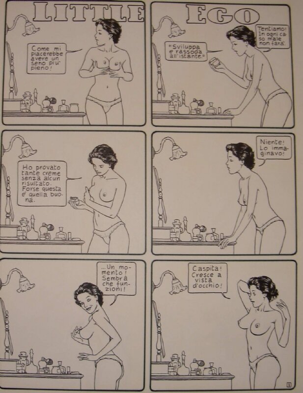 Little Ego par Vittorio Giardino - Planche originale