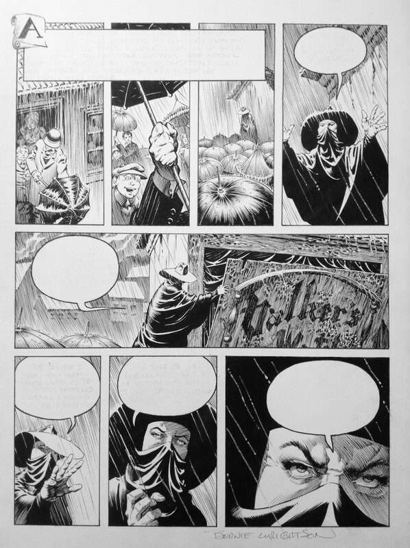 Freak Show by Berni Wrightson, Bruce Jones - Original art