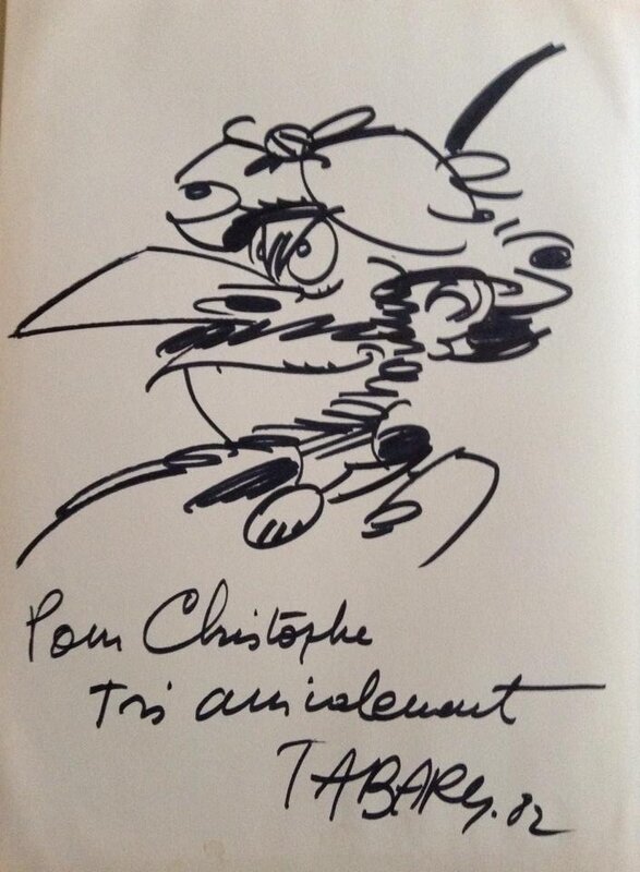 Dedicace Iznogoud by Jean Tabary - Sketch