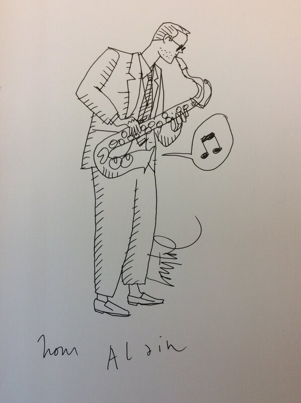 Loustal, Barney et la note bleue - Sketch
