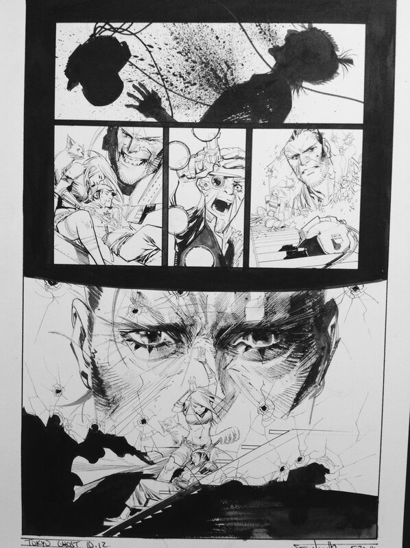 Tokyo Ghost by Sean Murphy - Original art