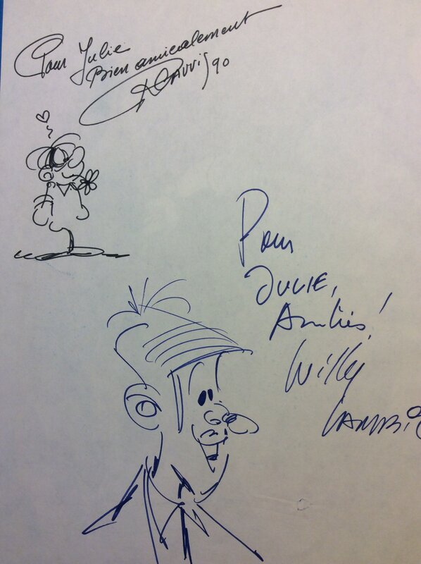 Pauvre Lampil by Willy Lambil, Raoul Cauvin - Sketch