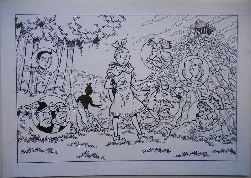 Luc Morjaeu, Suske en Wiske 307 De rillende rots - Comic Strip
