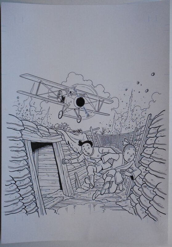 Luc Morjaeu, Suske en Wiske 325 Het schrikkelspook - Couverture originale