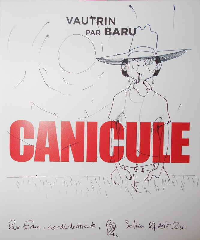 Canicule par Baru - Dédicace