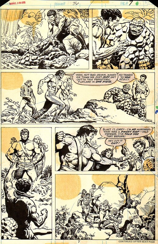 Ernie Chan Marvel 2 in 1 #36 p7 - Planche originale
