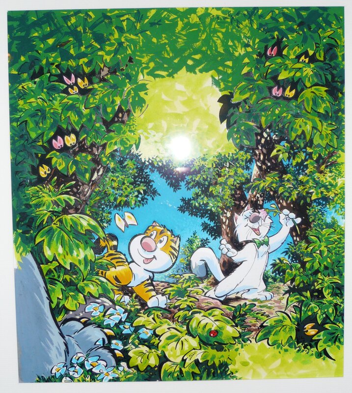 Stéphane Colman, Couverture Billy the Cat - Original Cover