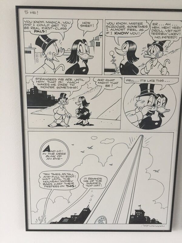 William Van Horn, Uncle Scrooge - WOE IS HE! - Page 5 - Comic Strip