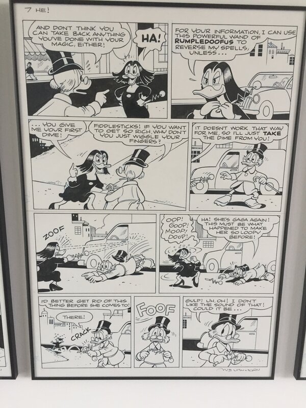 William Van Horn, Uncle Scrooge - WOE IS HE! - Page 7 - Comic Strip