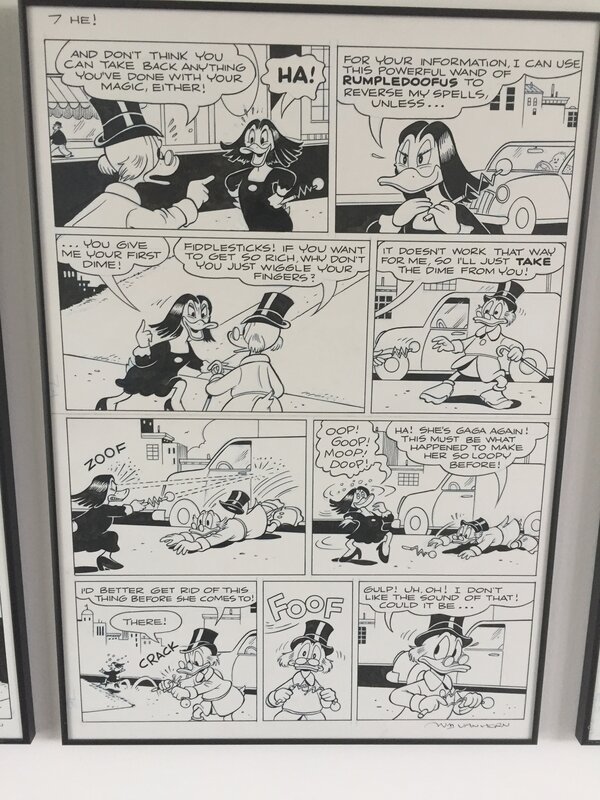 William Van Horn, Uncle Scrooge - WOE IS HE! - Page 7 - Planche originale