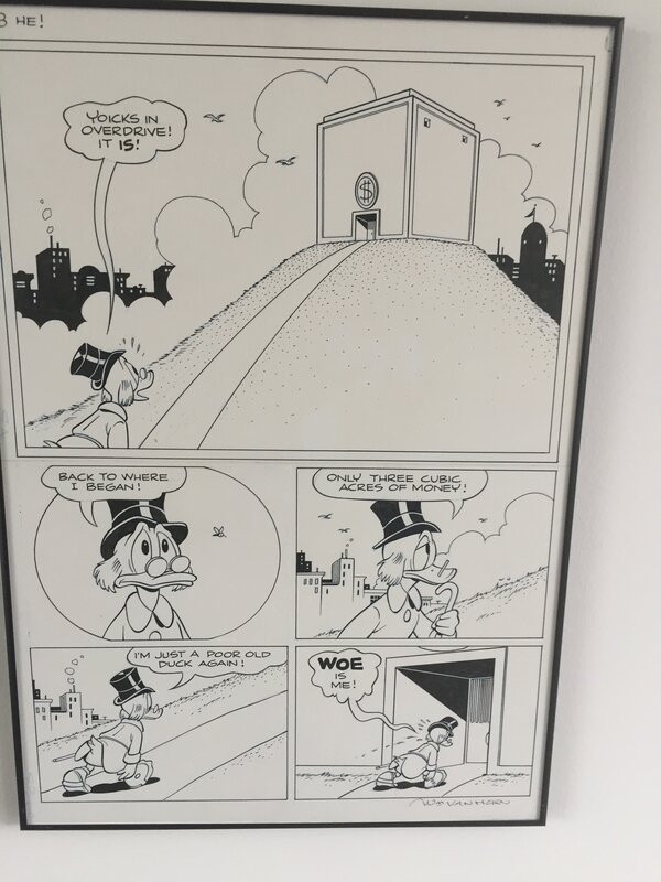 William Van Horn, Uncle Scrooge - WOE IS HE! - Page 8 - Planche originale