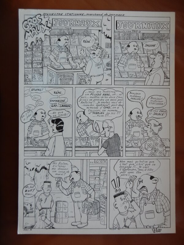 Julot, Sylvestre Stationne 2 - Comic Strip