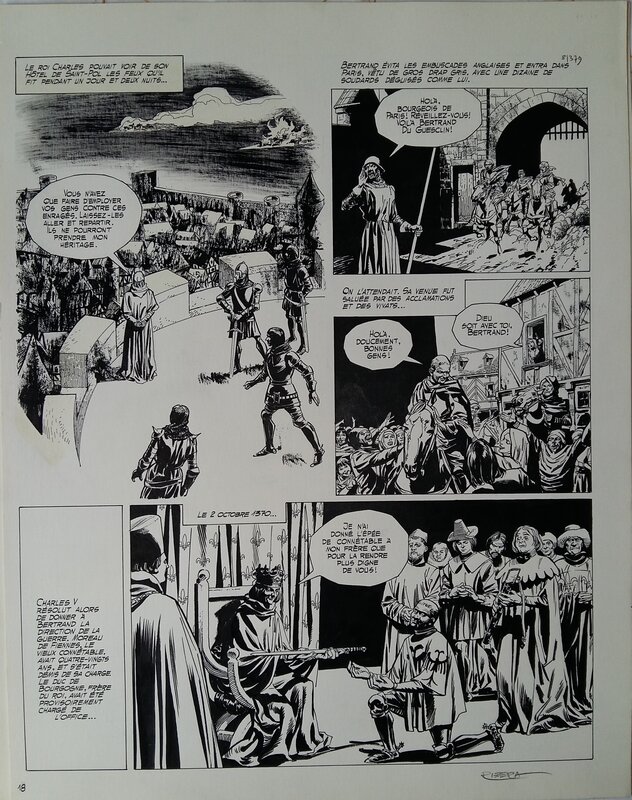 Julio Ribera, Histoire de France en BD - Tome 8 planche n°18 - Comic Strip