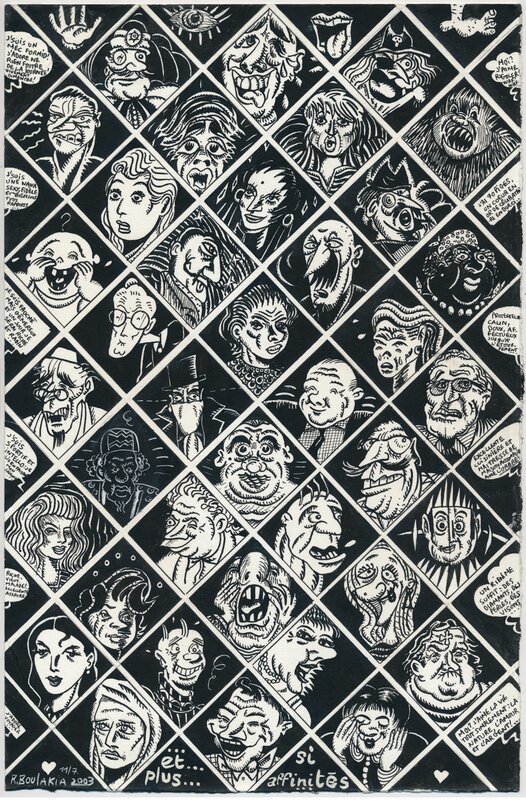 Roland Boulakia, ... et plus, si affinités... - Illustration originale