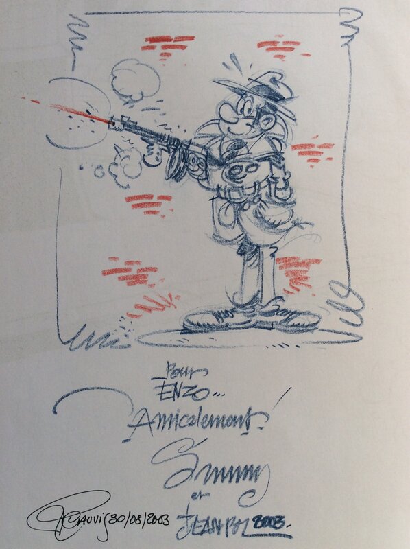 Sammy by Jean-Pol, Raoul Cauvin - Sketch