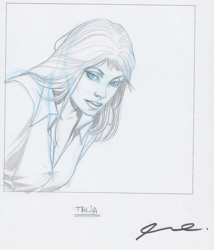 Talia by Ariel Olivetti - Original art