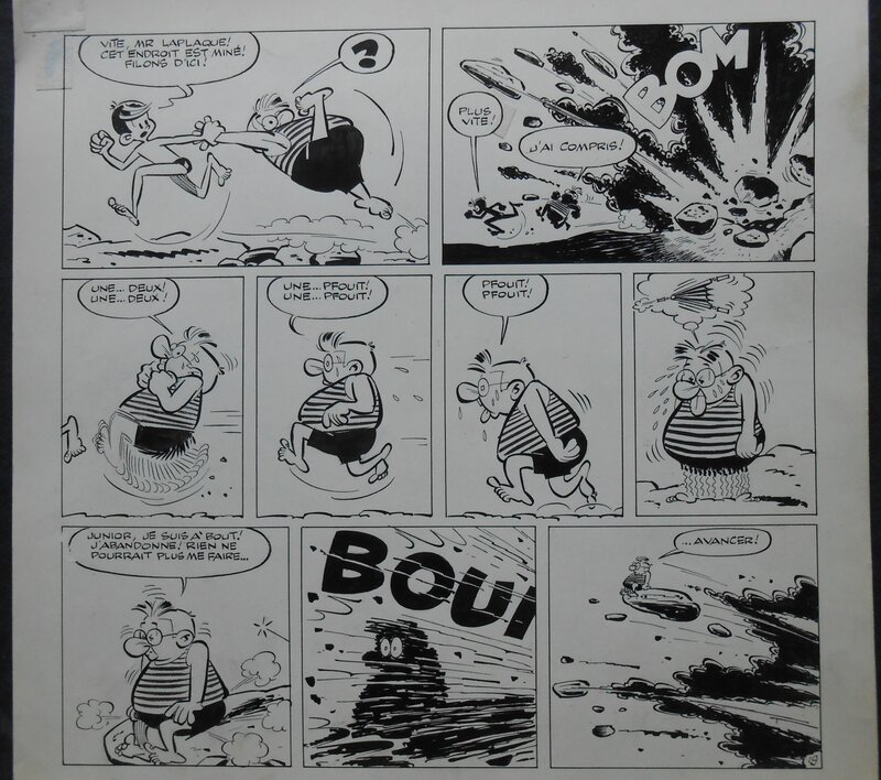 Luc JUNIOR par Greg, Sirius - Planche originale