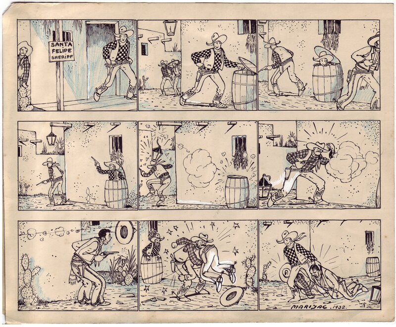 Marijac, Jim Boum, chevalier du Farwest. - Comic Strip