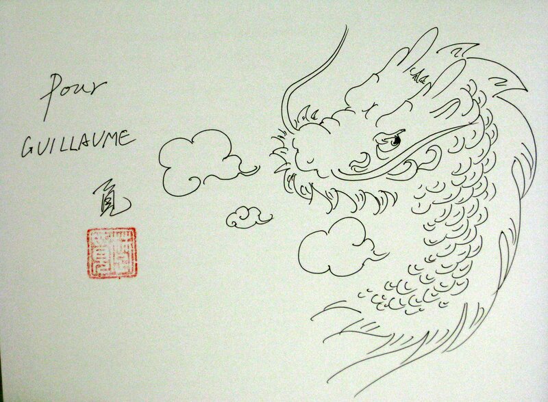Chu Mi - Yin Yin et le signe du dragon - Dédicace