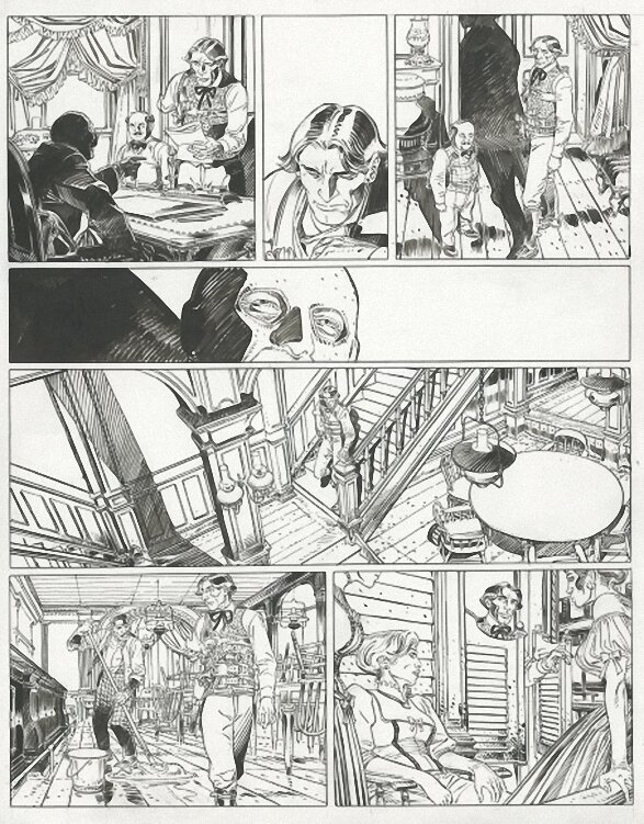 François Boucq, Bouncer Tome3 Planche25 - Comic Strip