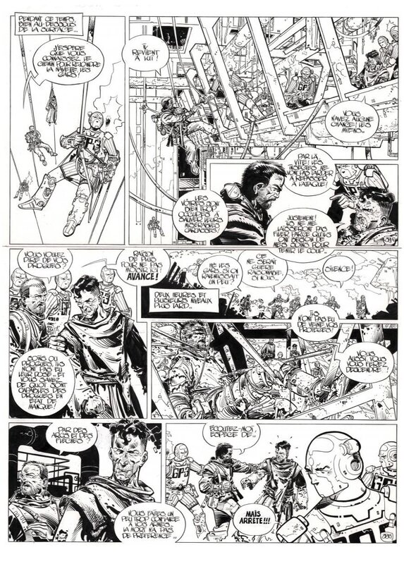 Colin Wilson, Dans L'ombre du soleil tom2 Page 39 - Planche originale