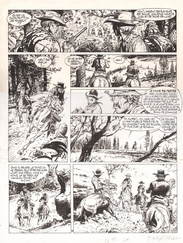 Hermann, Commanche  Les loups du wyoming planche39 - Comic Strip