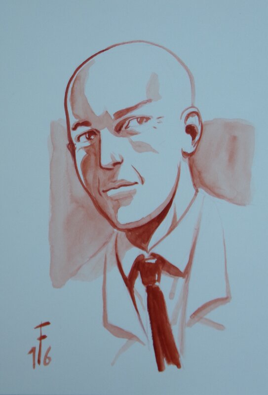 Fred Grivaud, Charles XAVIER, PROFESSOR X - Original Illustration
