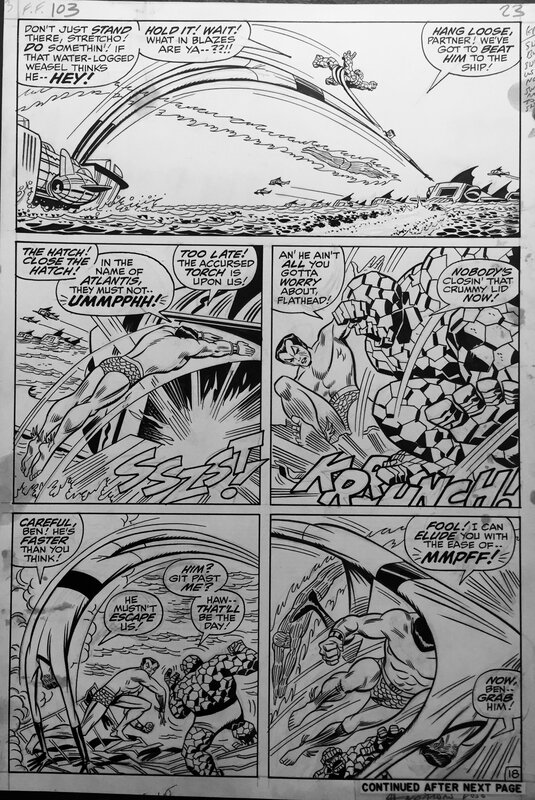 Fantastic Four #103 by John Romita, John Verpoorten - Comic Strip