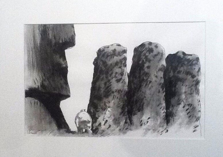 Moai par Manu Larcenet - Planche originale