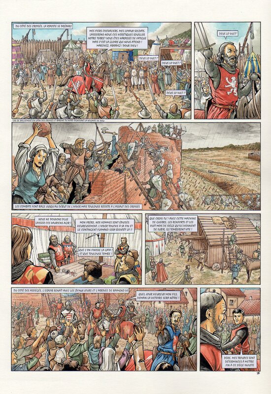Eric Lambert, Toulouse (collectif) - Comic Strip