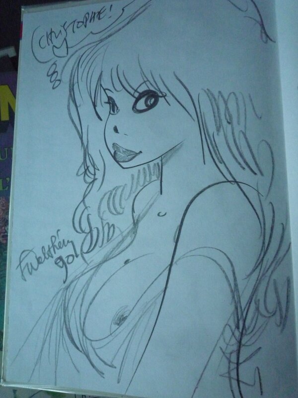 Natacha by François Walthéry - Sketch