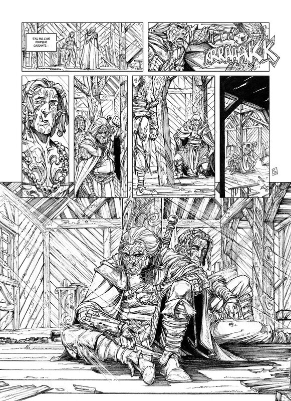 Pierre-Denis Goux, Maitres inquisiteurs Tome 1 - Planche originale