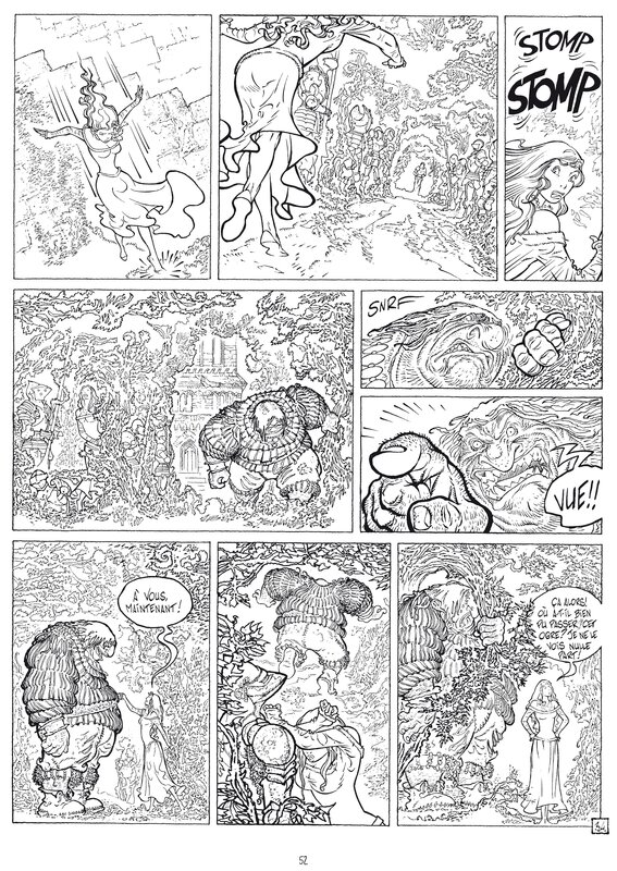 Garulfo Tome 4 par Bruno Maïorana - Planche originale