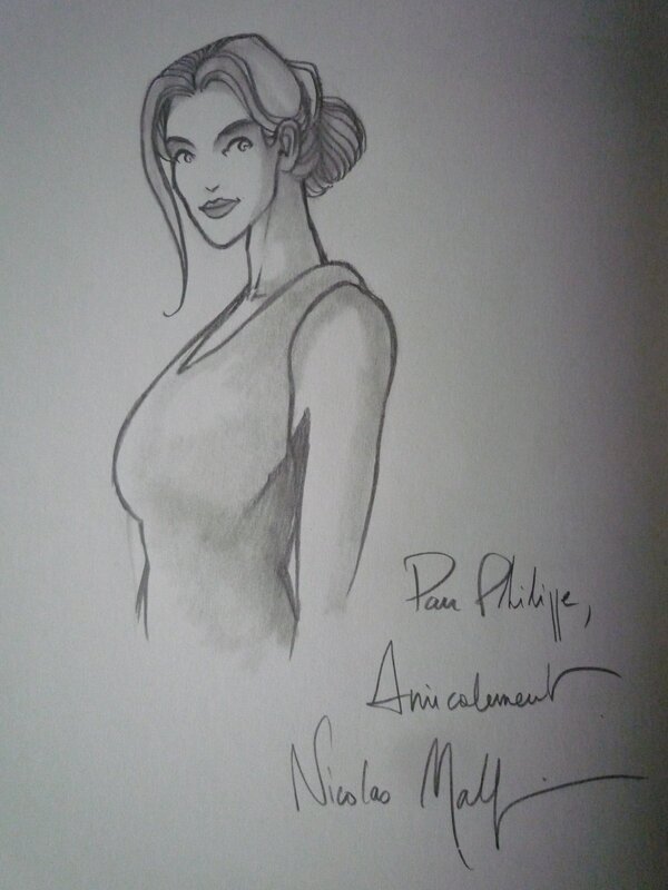 Amber by Nicolas Malfin - Sketch