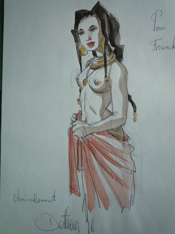 Morgane by Isabelle Dethan - Sketch