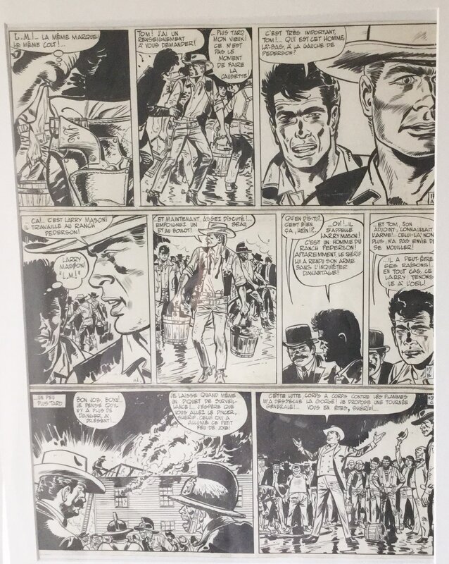 Jijé, 1966 - jerry contre KKK - Comic Strip