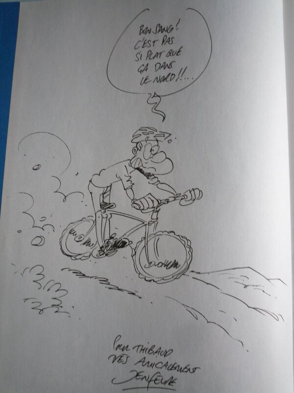 Le ROI DU VTT by Henri Jenfevre - Sketch