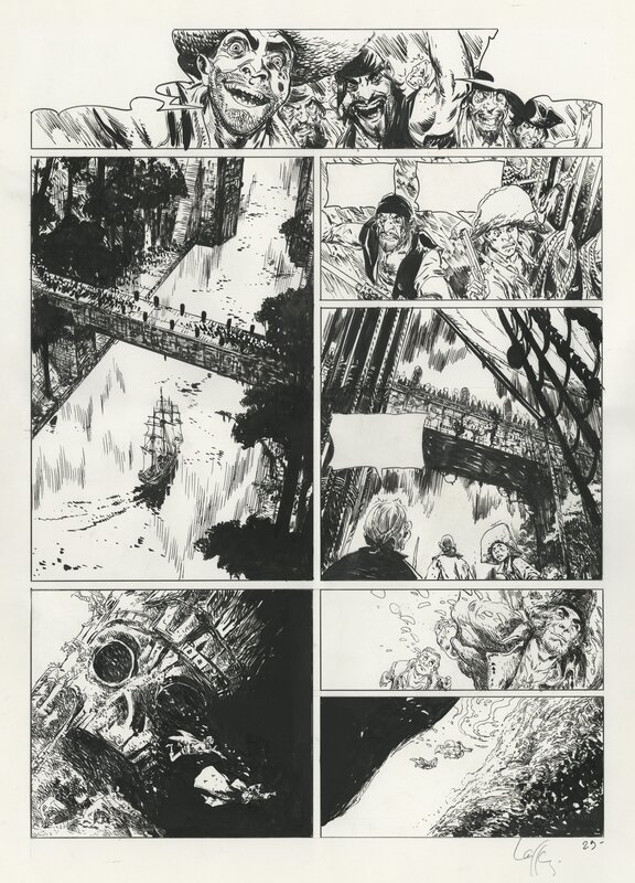 Mathieu Lauffray, Long John Silver, T#4, Pl 29 - Comic Strip