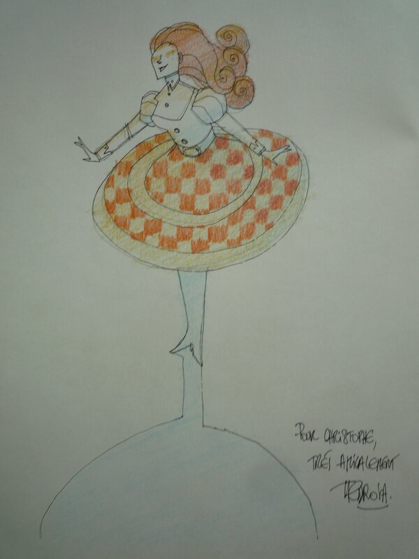 La DANSEUSE by Cyril Pedrosa - Sketch