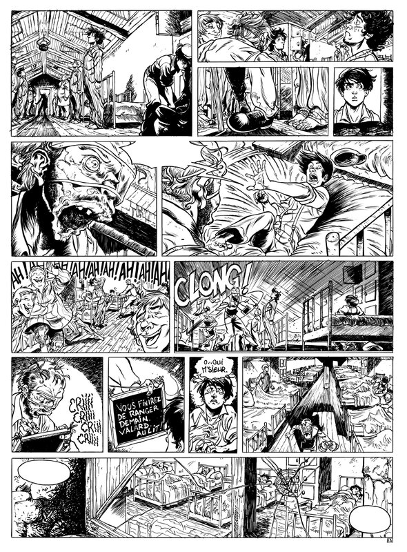 Morgann Tanco, Le Droit Chemin, tome 1 - Planche originale