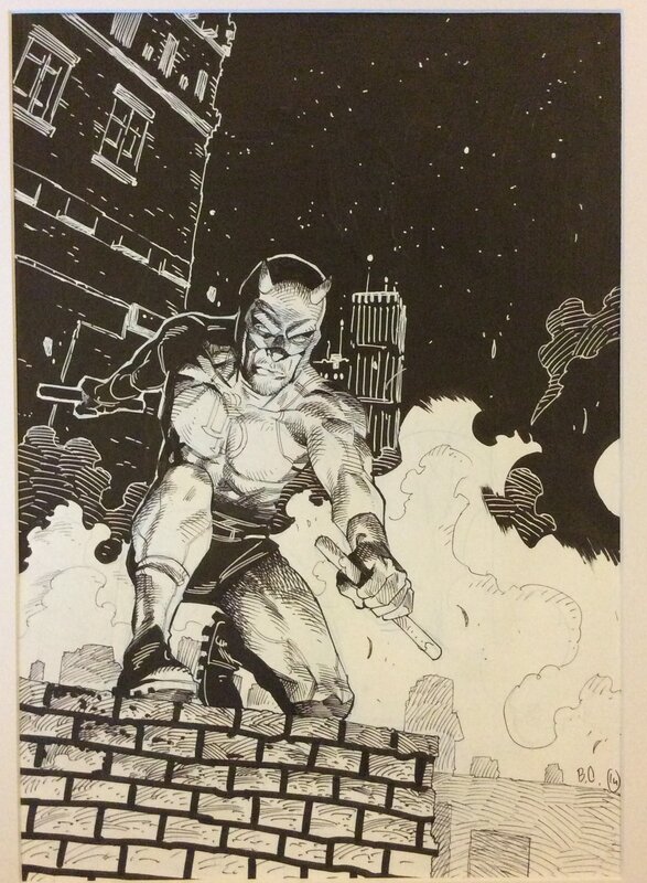 Daredevil by Brice Cossu - Original Illustration