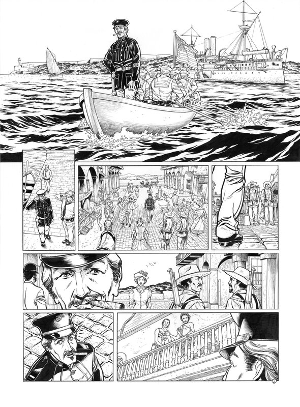 Eric Lambert, Flor de luna T4 page02 - Planche originale