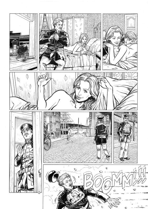 Eric Lambert, Flor de luna T4 page05 - Planche originale