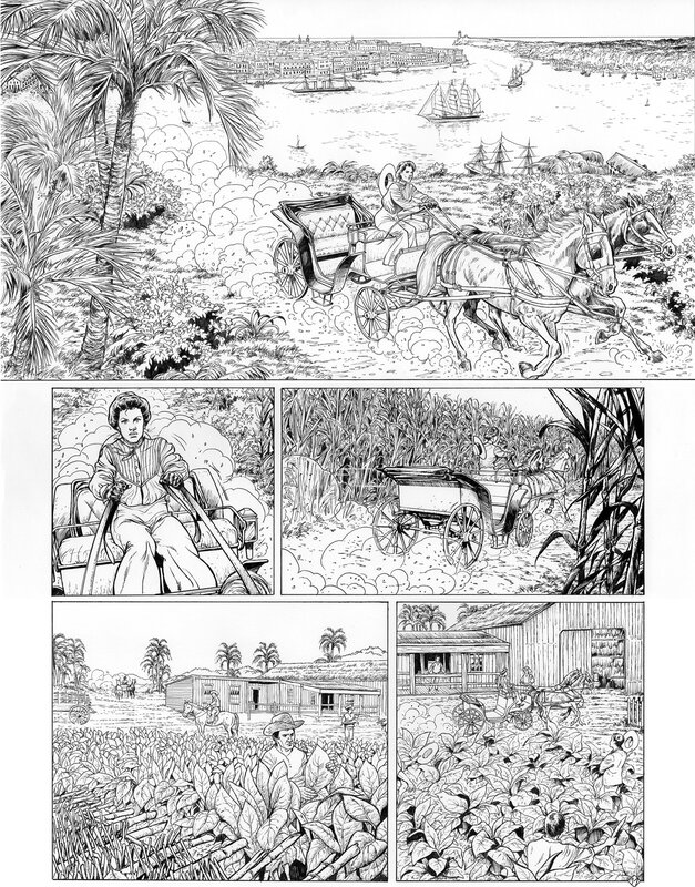 Eric Lambert, Flor de luna T4 page11 - Comic Strip