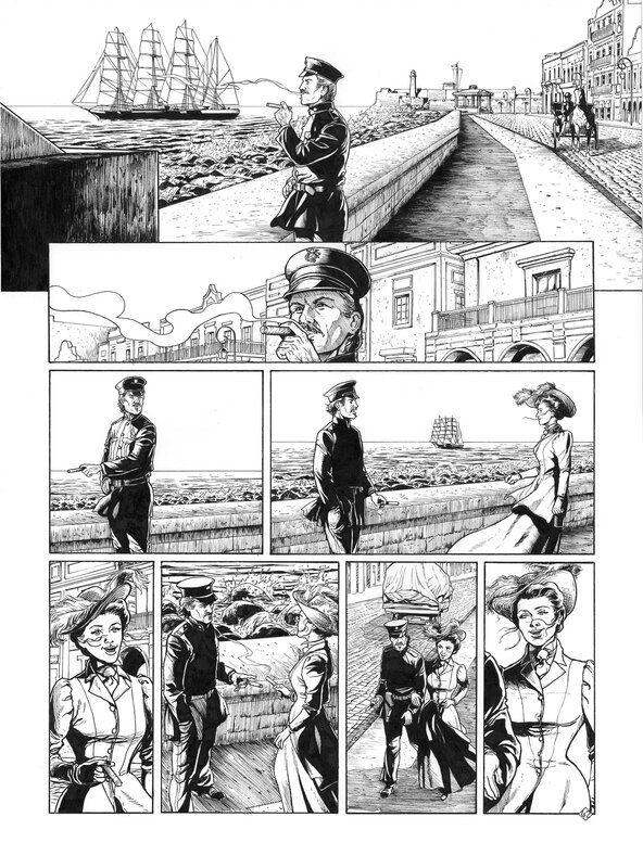 Eric Lambert, Flor de luna T4 page42 - Planche originale