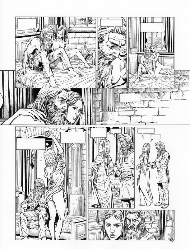 Page 41 T11 par Eric Lambert - Planche originale